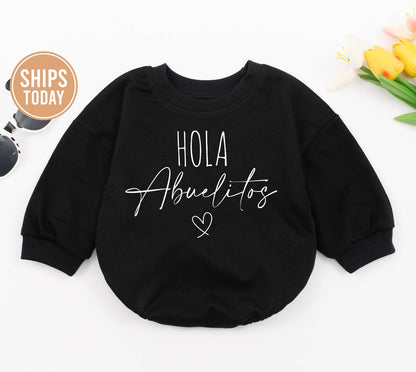 Futuros Abuelitos Baby Bodysuit: Grandparents Pregnancy Announcement