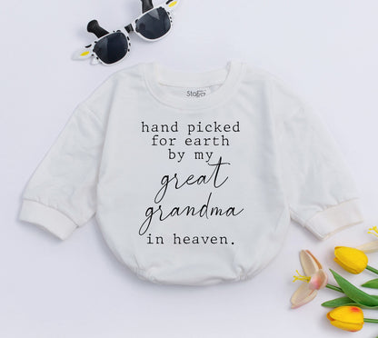 Heaven-Sent Romper: Perfect Memorial Baby Shower Gift Idea