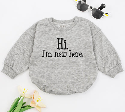 Hand Picked for Earth by My Great Grandpa Grandma in Heaven Soft Baby Romper Bodysuit Newborn Infant Memorial Gift Pregnancy Announcement Clothes