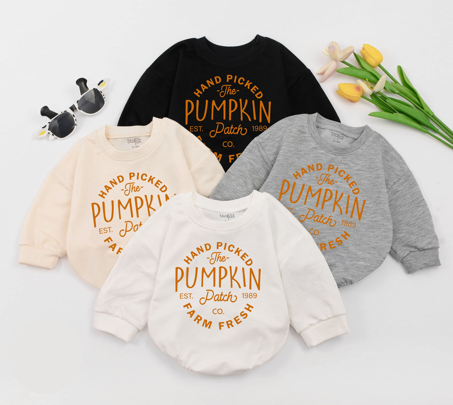 Autumn Baby Pumpkin Romper: Perfect Fall & Thanksgiving Outfit