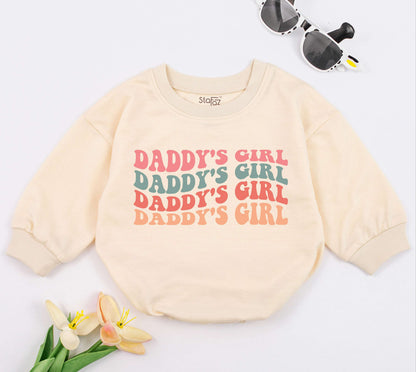 Daddy's Girl Retro Romper | Perfect Father's Day Baby Gift