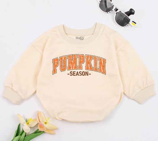 Sweetest Little Pumpkin Baby Bodysuit Romper, Cute Fall Infant Outfit for Baby Shower Gift and Thanksgiving Celebration, Soft Comfortable Clothes