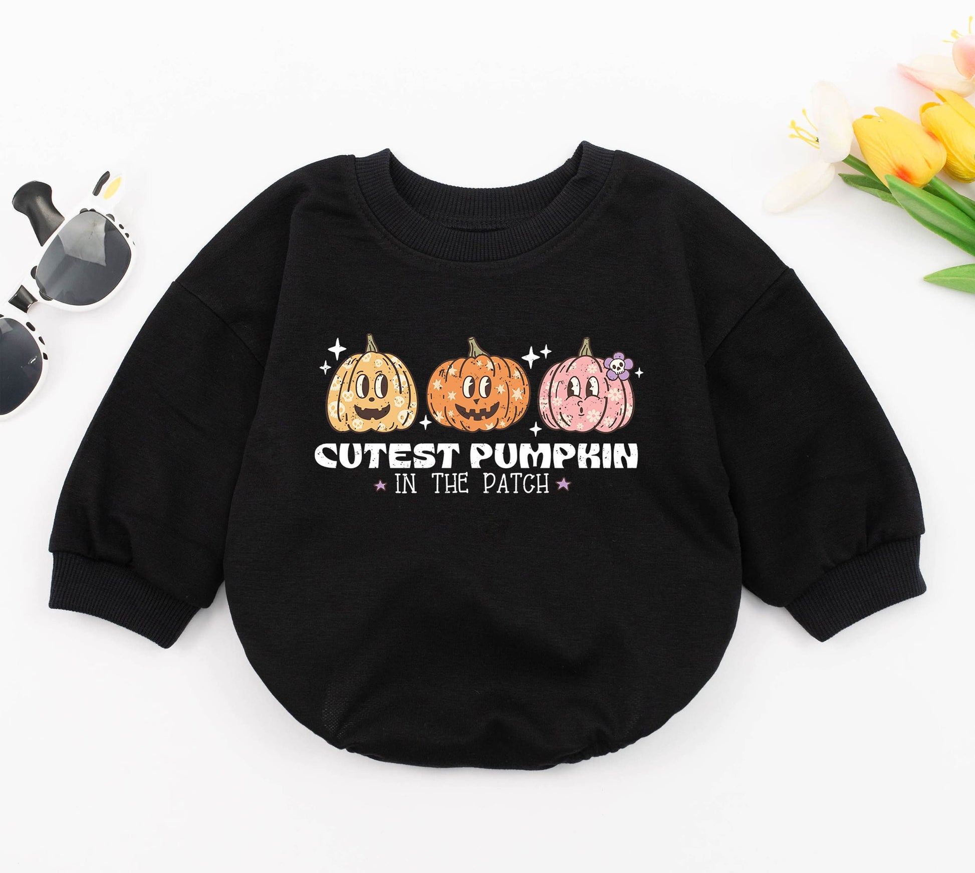 Adorable Fall Baby Romper - Funny Bodysuit for Girls & Boys