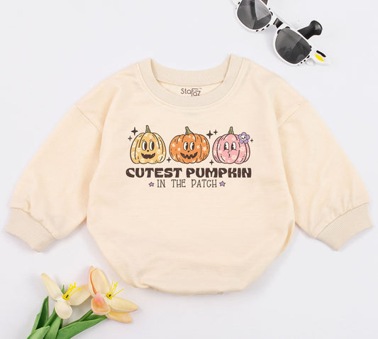 Adorable Fall Baby Romper - Funny Bodysuit for Girls & Boys