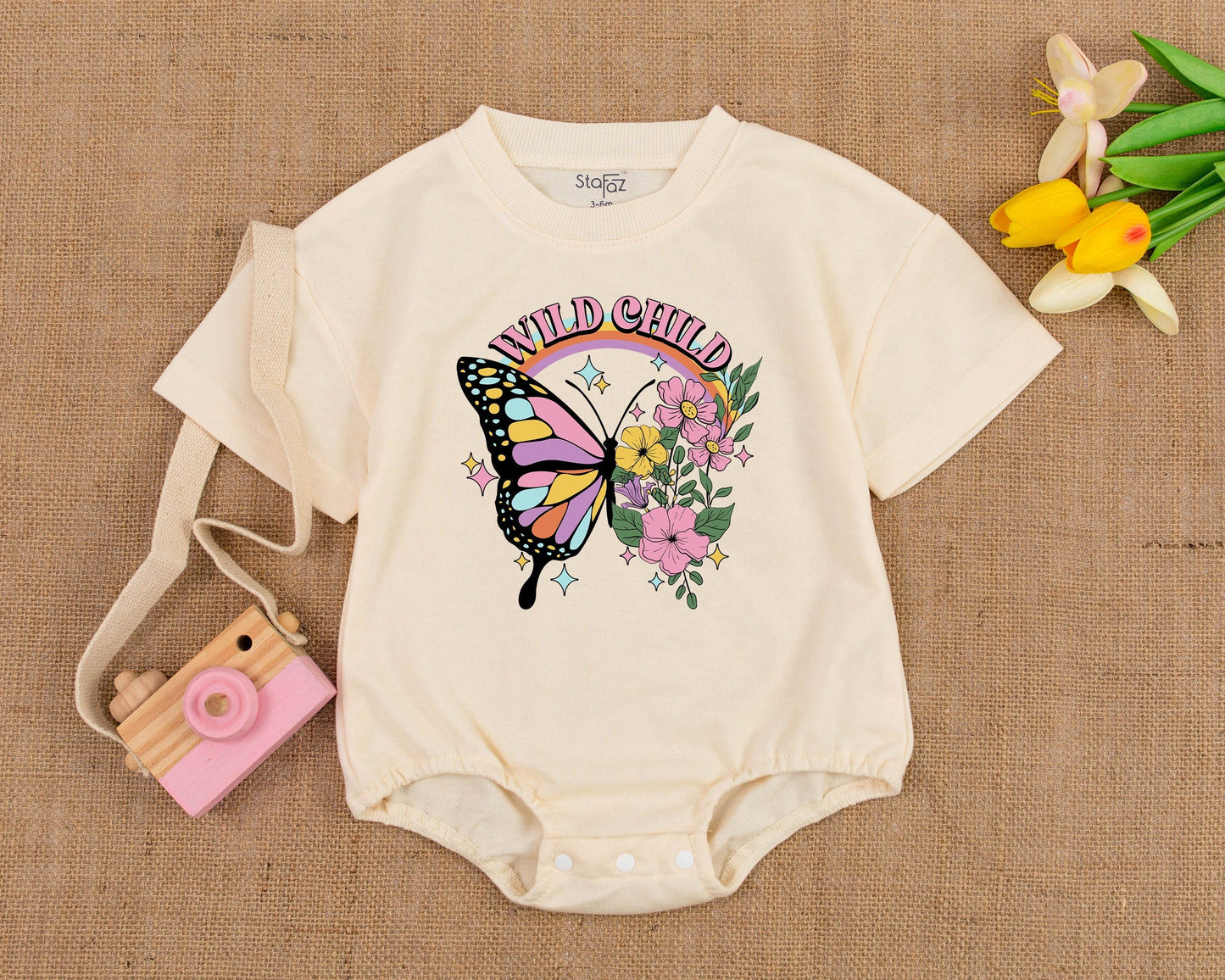 Pumpkin Patch Fun! Favorite Things Romper for Baby Girl - Long Sleeve Fall Outfit, Bonfire, Hayrides, Pumpkin Spice & Flannels, Baby Shower Gift (138 chars)