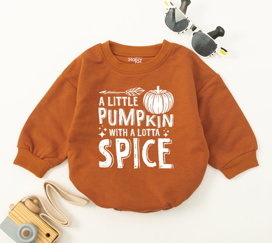 Pumpkin Baby Romper Outfit: Cute Fall Clothing & Halloween Gift