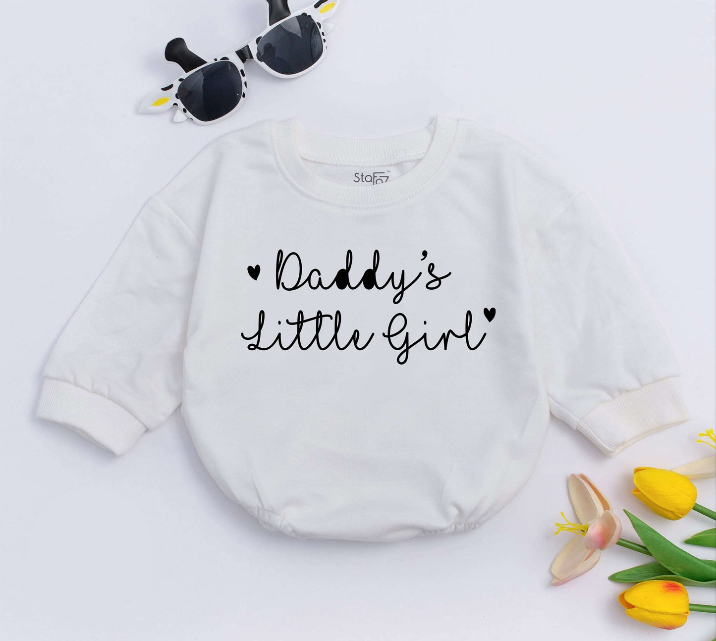 Daddy's Girl Romper: Perfect Gift for Baby Showers & Father's Day