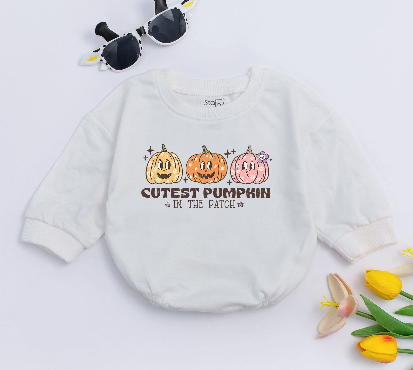 Adorable Fall Baby Romper - Funny Bodysuit for Girls & Boys