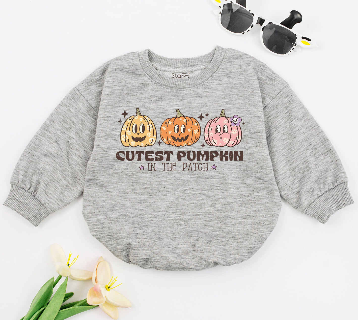 Adorable Fall Baby Romper - Funny Bodysuit for Girls & Boys