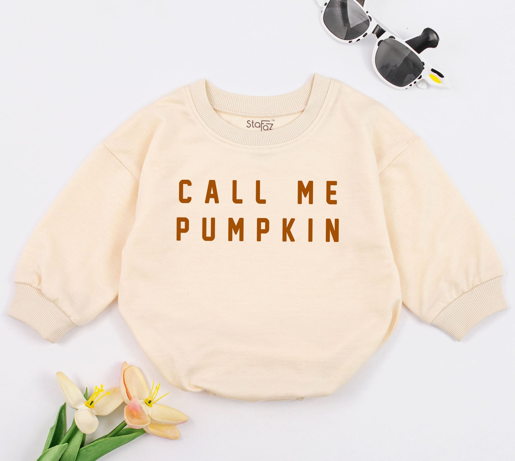 Little Pumpkin Romper: Fall Baby Outfit, Halloween Costume Fun