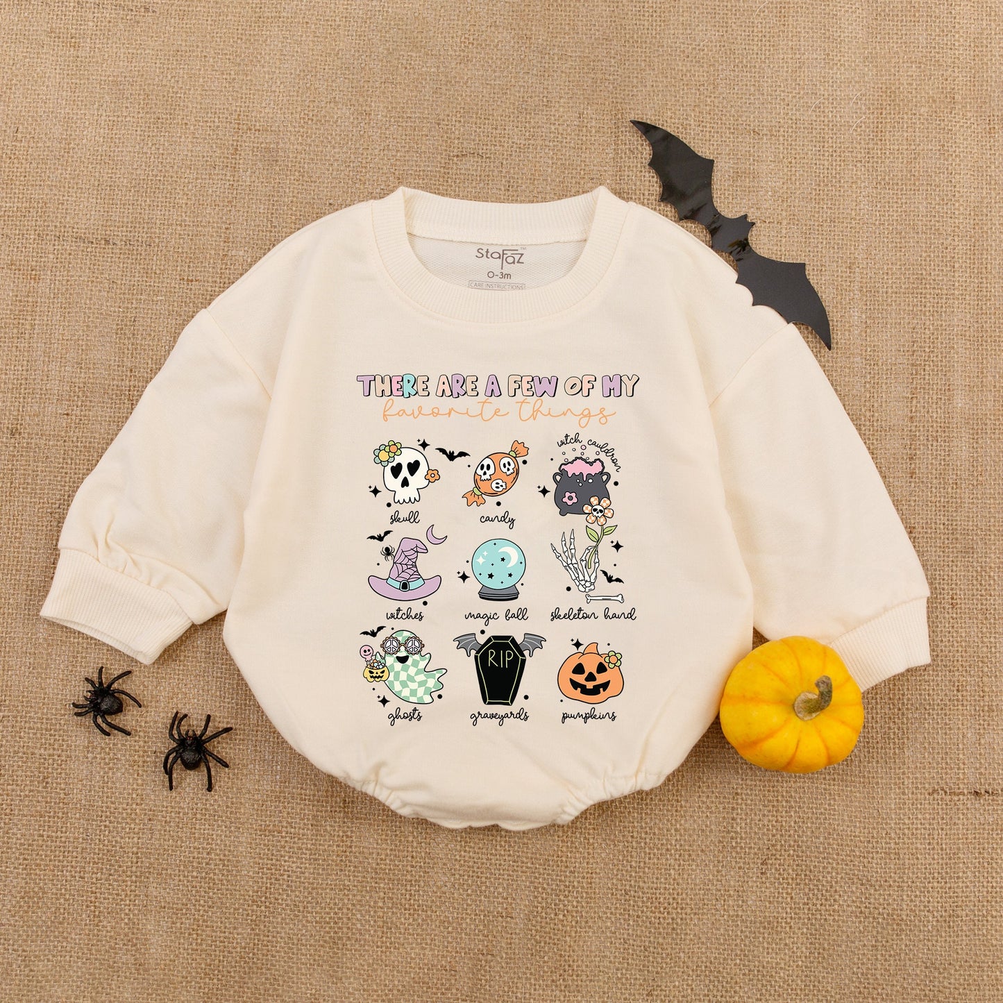 Halloween Newborn Romper: First Spooky Season Outfit & Baby Gift