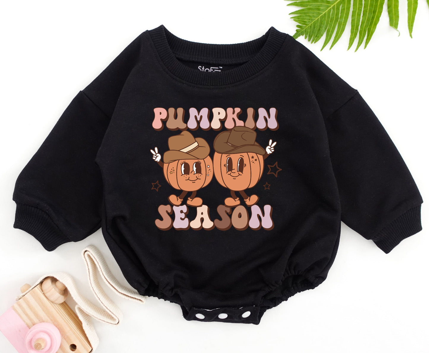 Spooky Dude Baby Romper Cute Fall Halloween Retro Checkered Ghost Babe Outfit Bodysuit for Spooky Season
