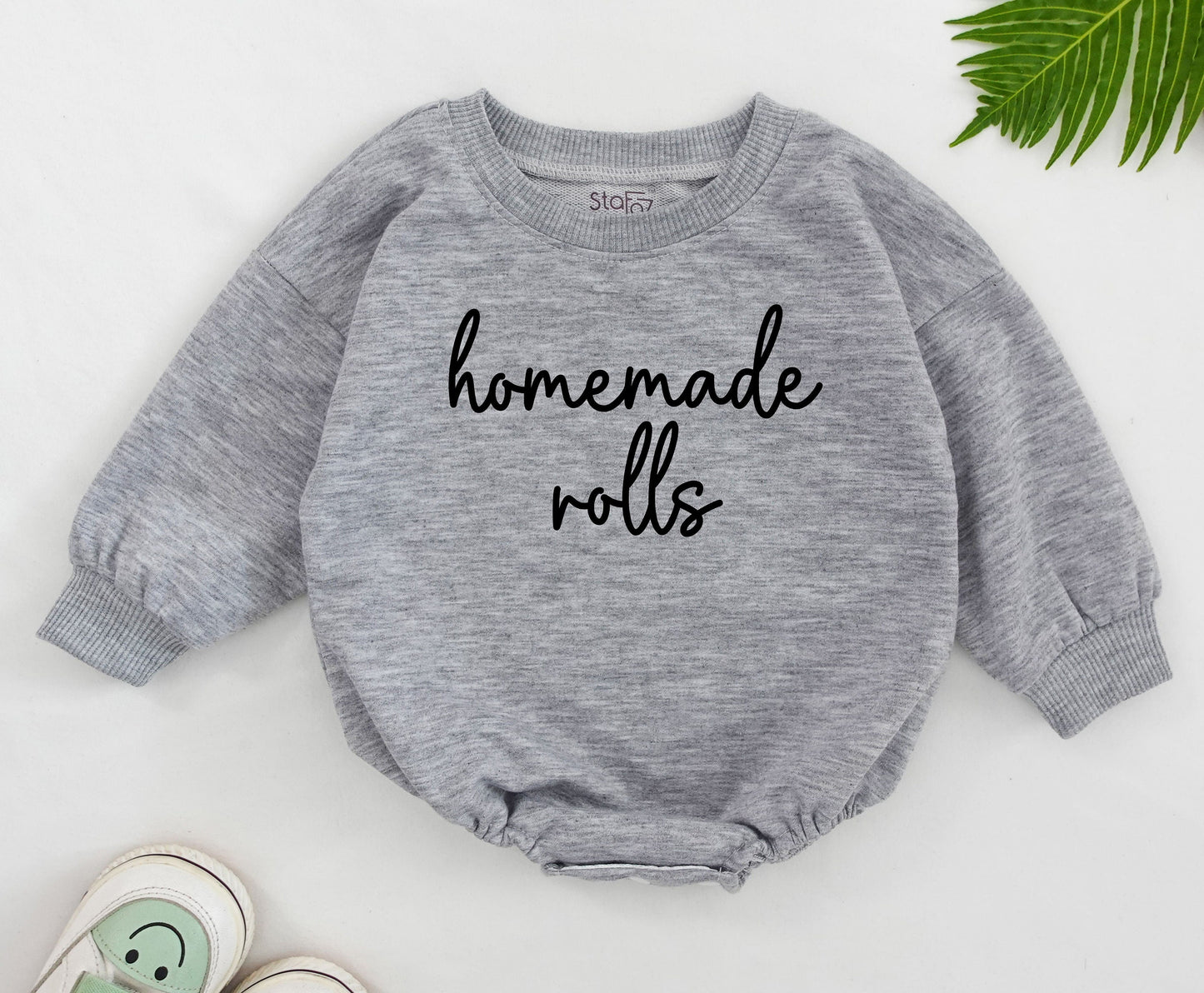 Retro Fall Baby Romper & Sweater: Cute Thanksgiving Bodysuit Gift