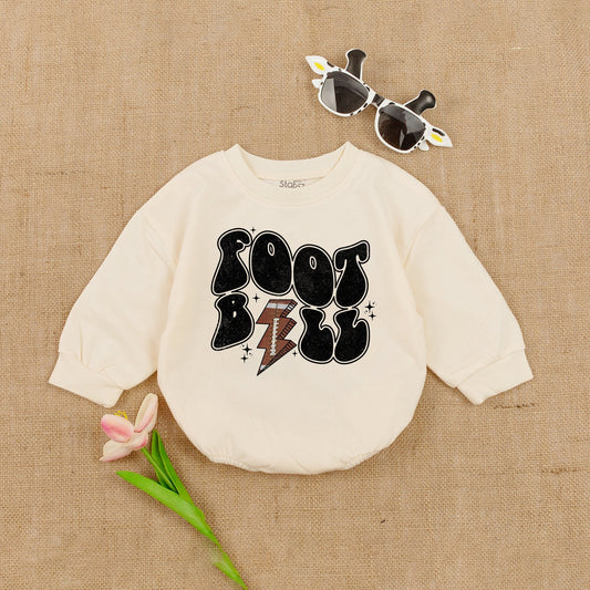 Boo Rock! Funny Baby Girl Halloween Outfit Romper, 1st Halloween Costume, Retro Sweatshirt Toddler Girl Spooky Vibes Gift