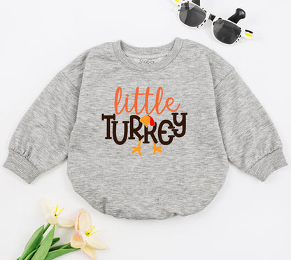 Retro Thanksgiving Baby Suit: Cozy, Warm, Oversized