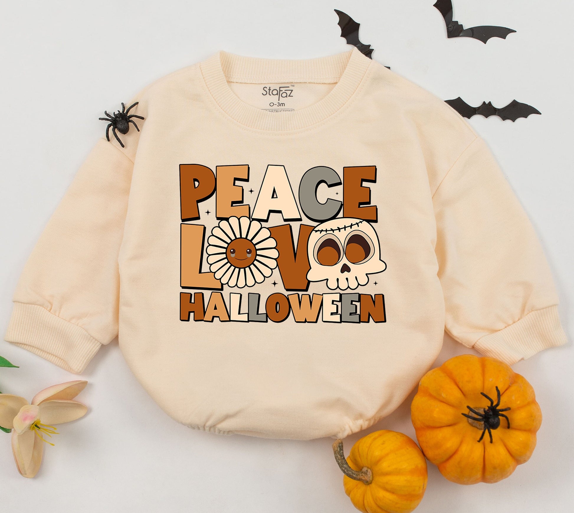 Halloween Baby Romper & Toddler Sweatshirt - Fall Baby Clothes