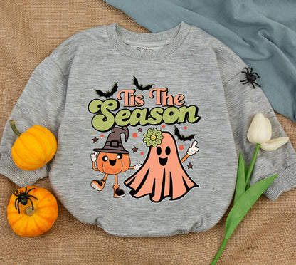 Baby Halloween Outfit: Newborn Romper & Fall Sweatshirts Gift Set