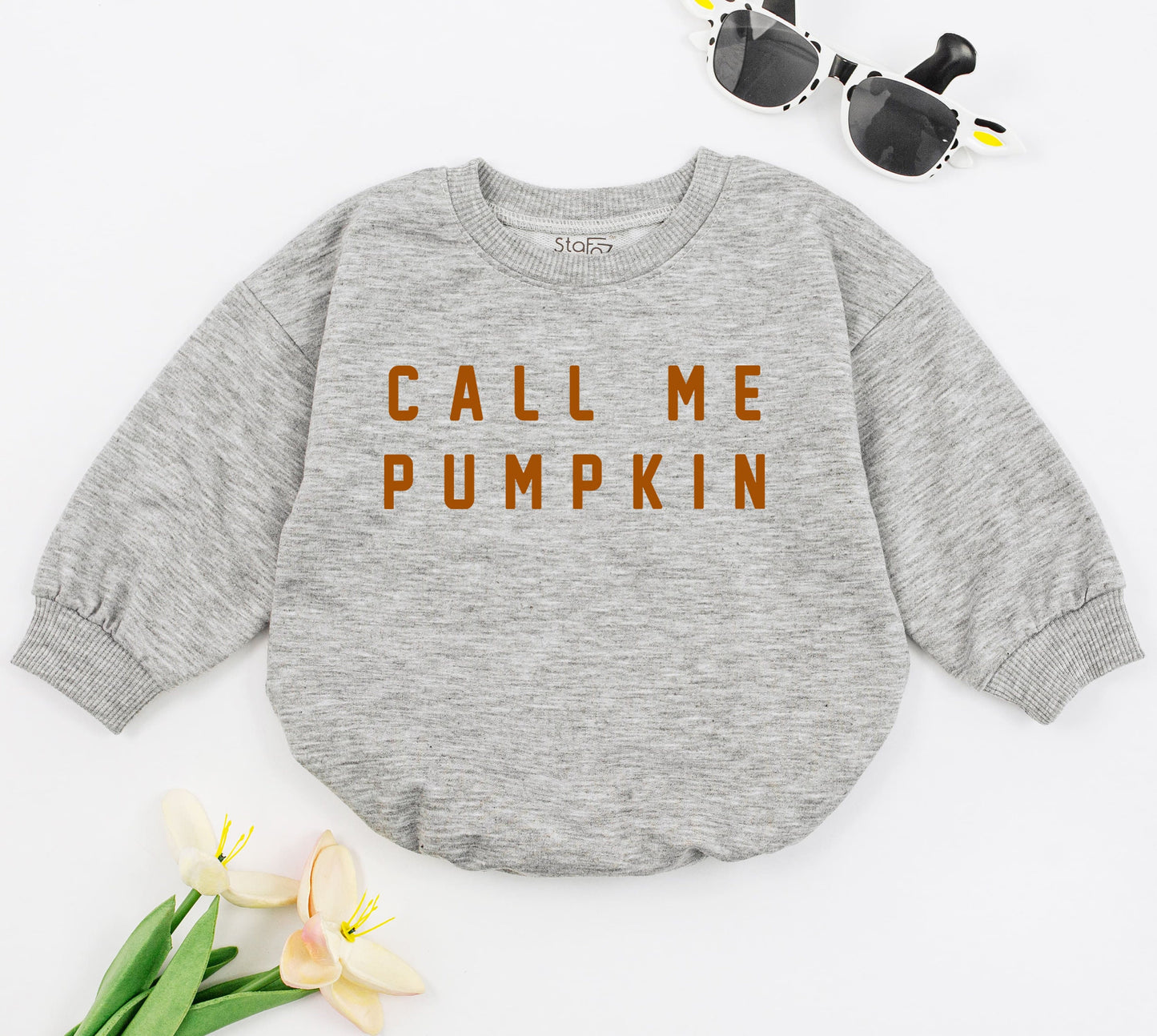 Little Pumpkin Romper: Fall Baby Outfit, Halloween Costume Fun