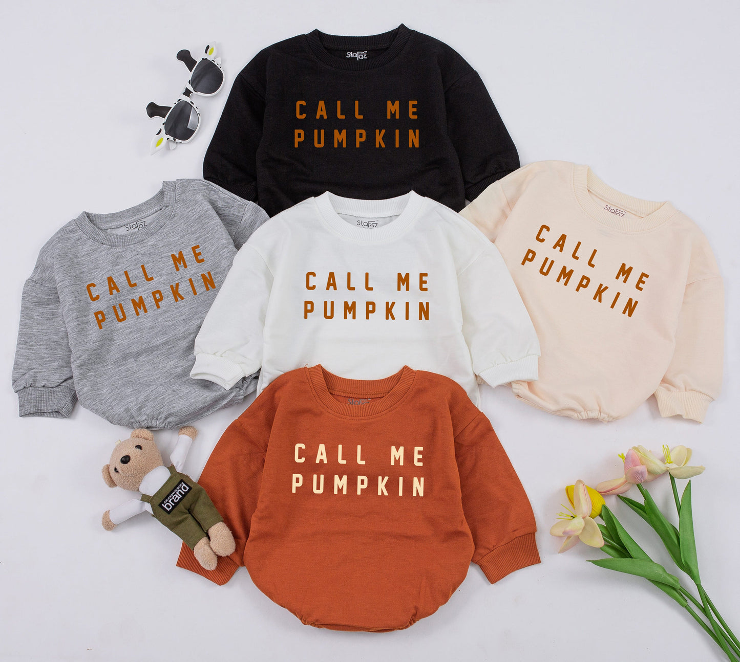 Little Pumpkin Romper: Fall Baby Outfit, Halloween Costume Fun