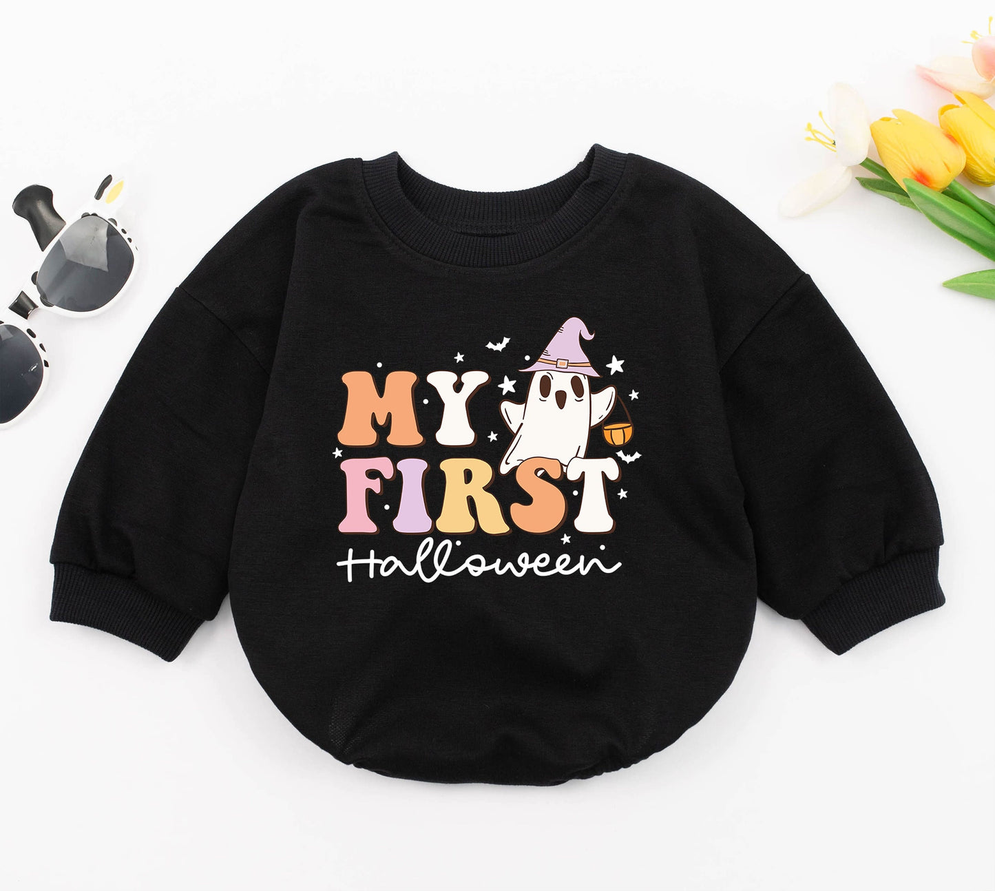 First Halloween Baby Romper: Cute Newborn Outfit & Shower Gift