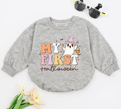 First Halloween Baby Romper: Cute Newborn Outfit & Shower Gift