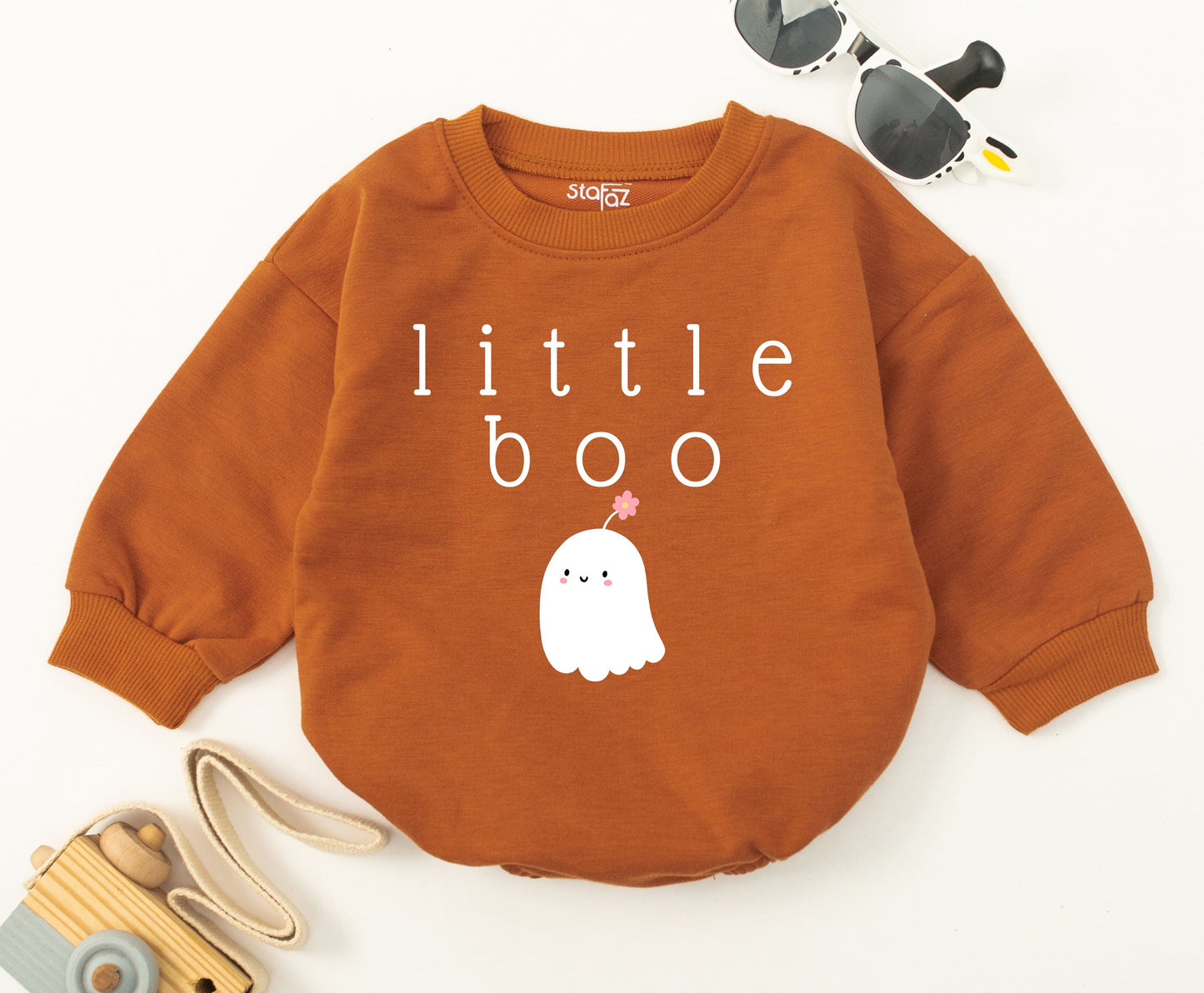 Adorable Halloween Baby Romper: Spooky & Trendy Fall Bodysuit