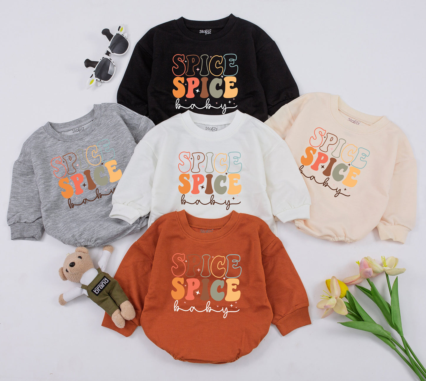 Spice Baby Shirt, Thanksgiving Clothes, Baby Shower & Newborn Gift