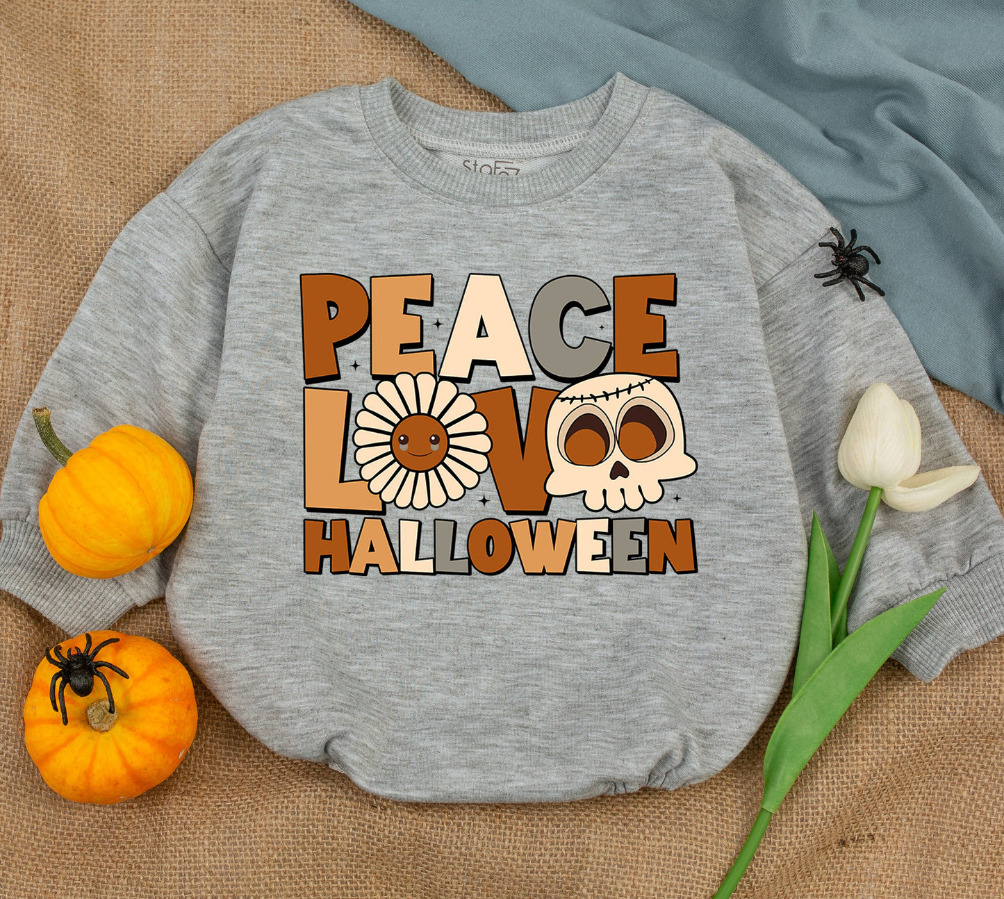 Halloween Baby Romper & Toddler Sweatshirt - Fall Baby Clothes