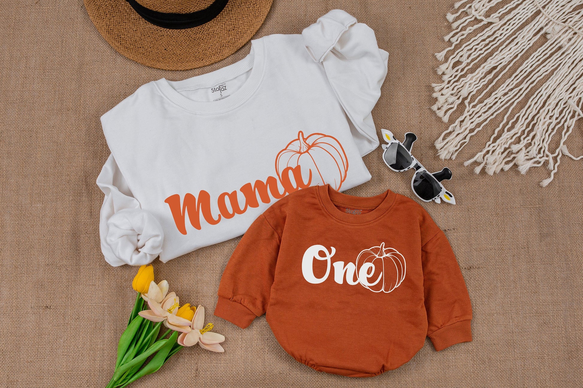 Cozy Matching Sweatshirts for Mom and Toddler: Fall Favorites