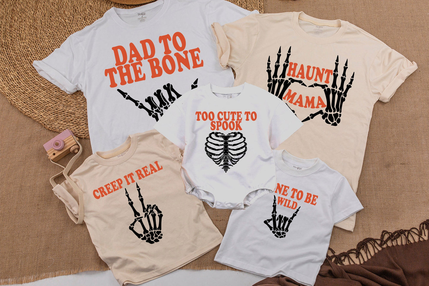 Spooky Family Halloween Shirts - Matching Costumes for All Ages  