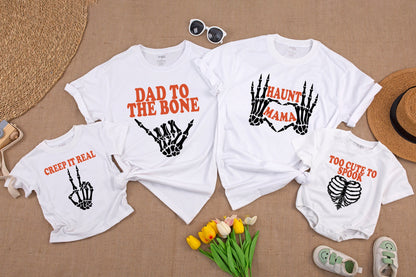 Spooky Family Halloween Shirts - Matching Costumes for All Ages  