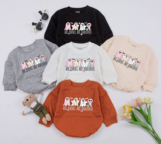 All Bodies Are Beautiful Retro Natural Baby Romper Funny Thanksgiving Day Infant Girl Boy Fall Autumn Kids Clothes Baby Shower Gift Little Turkey Outfit