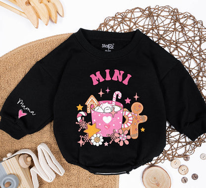 Mama and Mini Matching Christmas Sweatshirt Cozy Winter Family Outfits Perfect Mommy and Me Holiday Gift