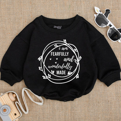 Wonderfully Made Christian Baby Bodysuit - Unisex Newborn Outfit