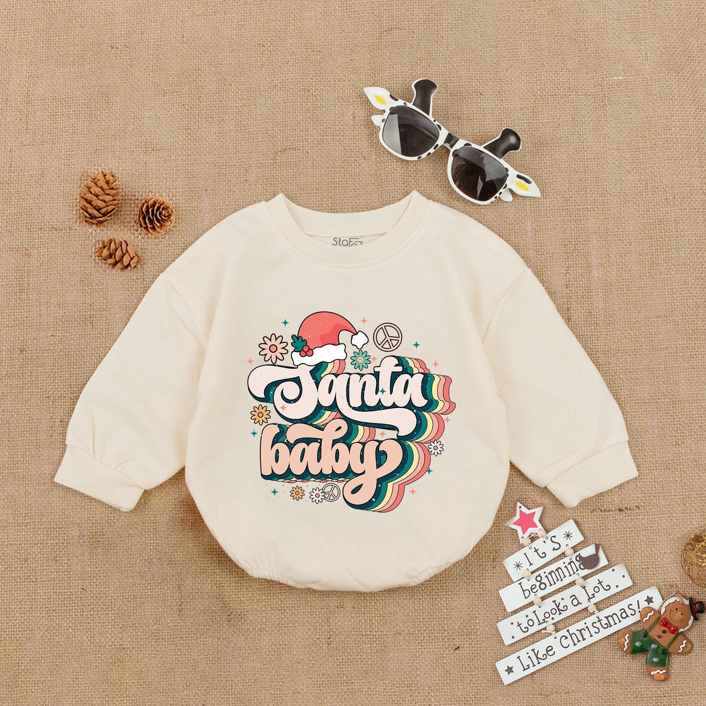 Cute Little Pumpkin Baby Romper Natural Soft Cotton Fall Baby Clothes Outfit for Autumn Thanksgiving Halloween Infant Gift