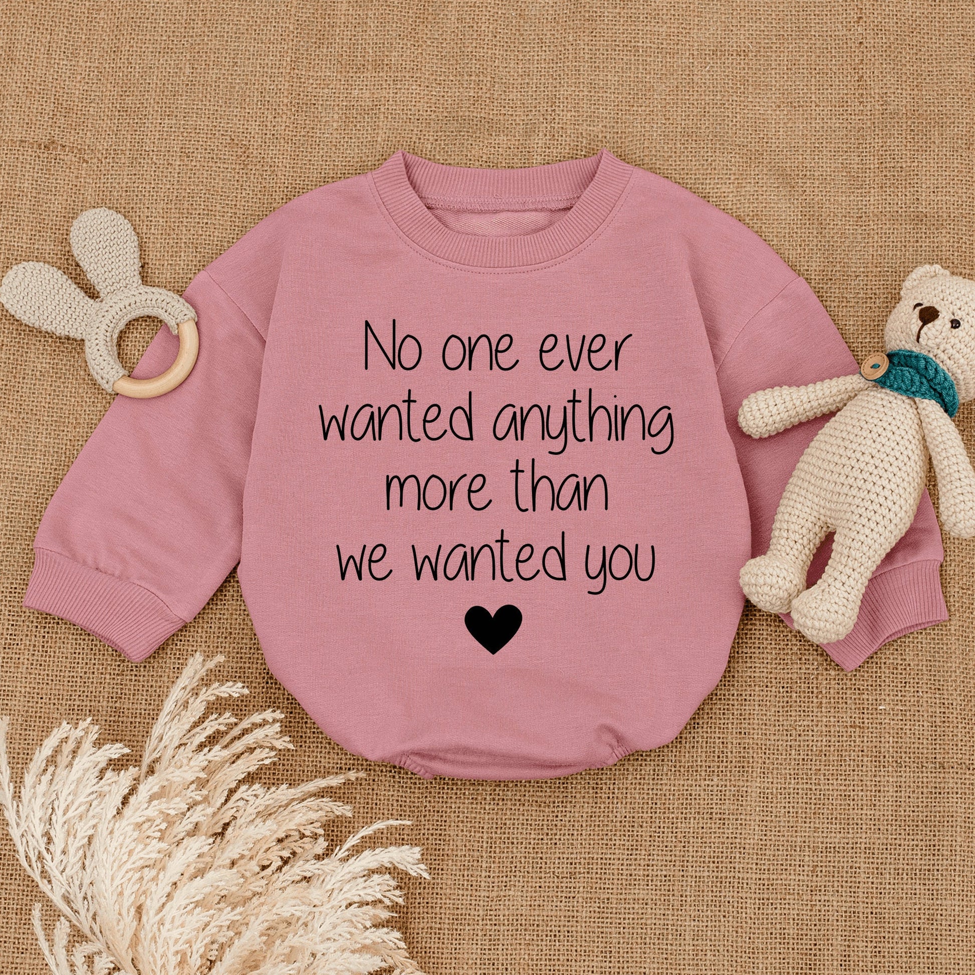 IVF Pregnancy Announcement Romper Worth the Wait Rainbow Baby Gift Minimalist Typewriter Infant Bodysuit