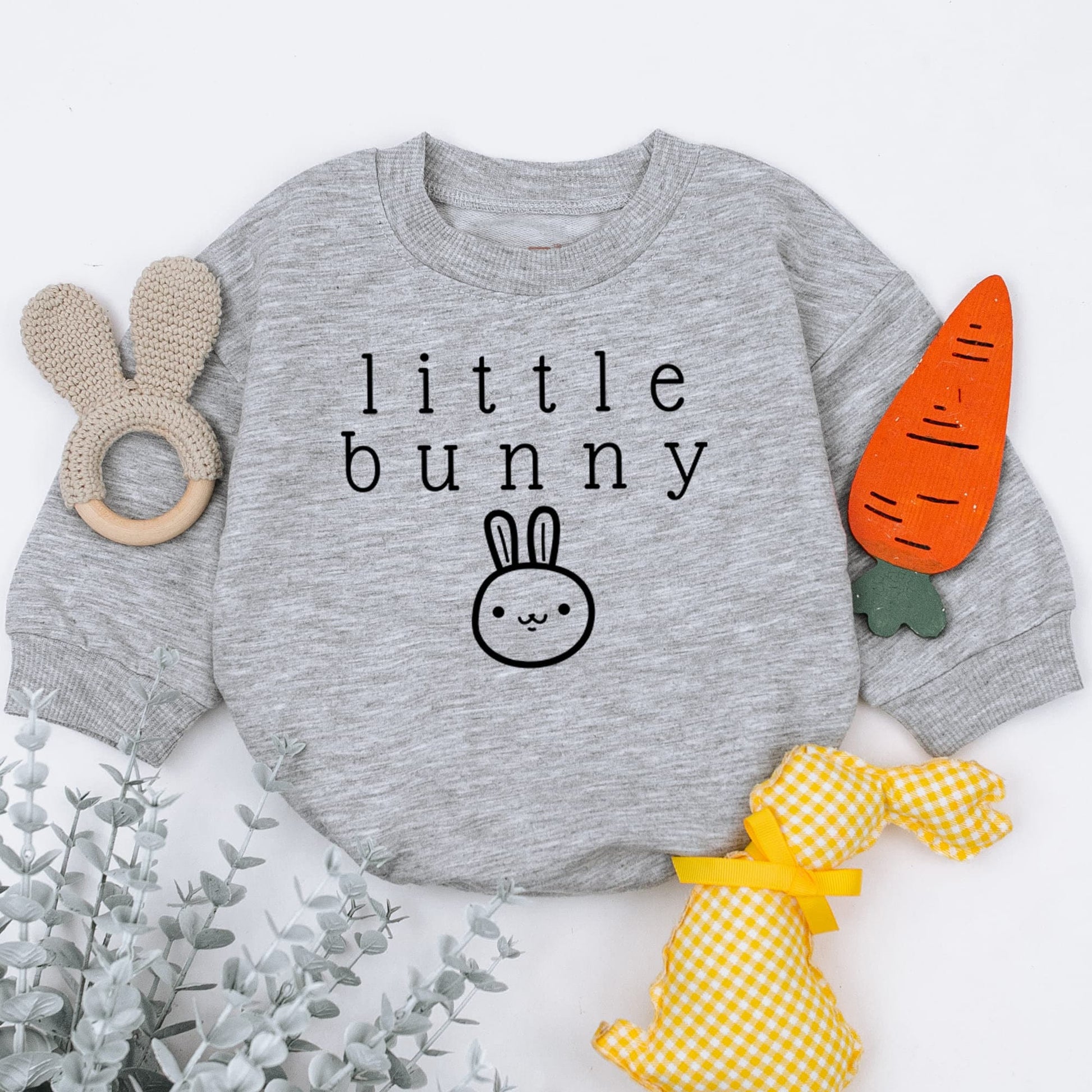 Little Bunny Baby Romper: Sweet Easter Outfit, Cute Newborn Gift, Soft Cotton Sleepsuit with Minimalist Rabbit Design, Perfect 1st Easter Outfit (137 chars)