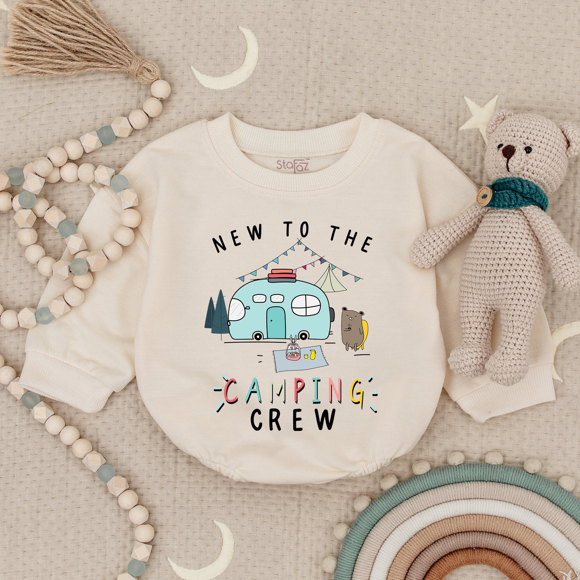 Camping Buddy Pregnancy Announcement Romper, Little Adventurer Bodysuit, Cute One Happy Camper Outfit, Woodland Baby Reveal, Hiking Clothes, Camping Gift