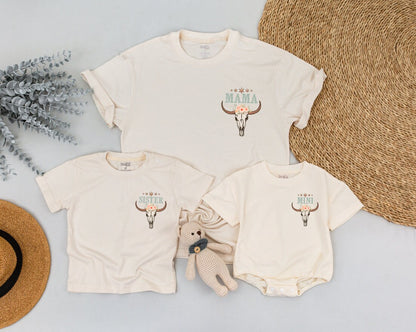 Matching Western Family Shirts: My First Rodeo Birthday Outfit Mom, Dad, Baby & Toddler Shirts Family Matching Cowboy Party