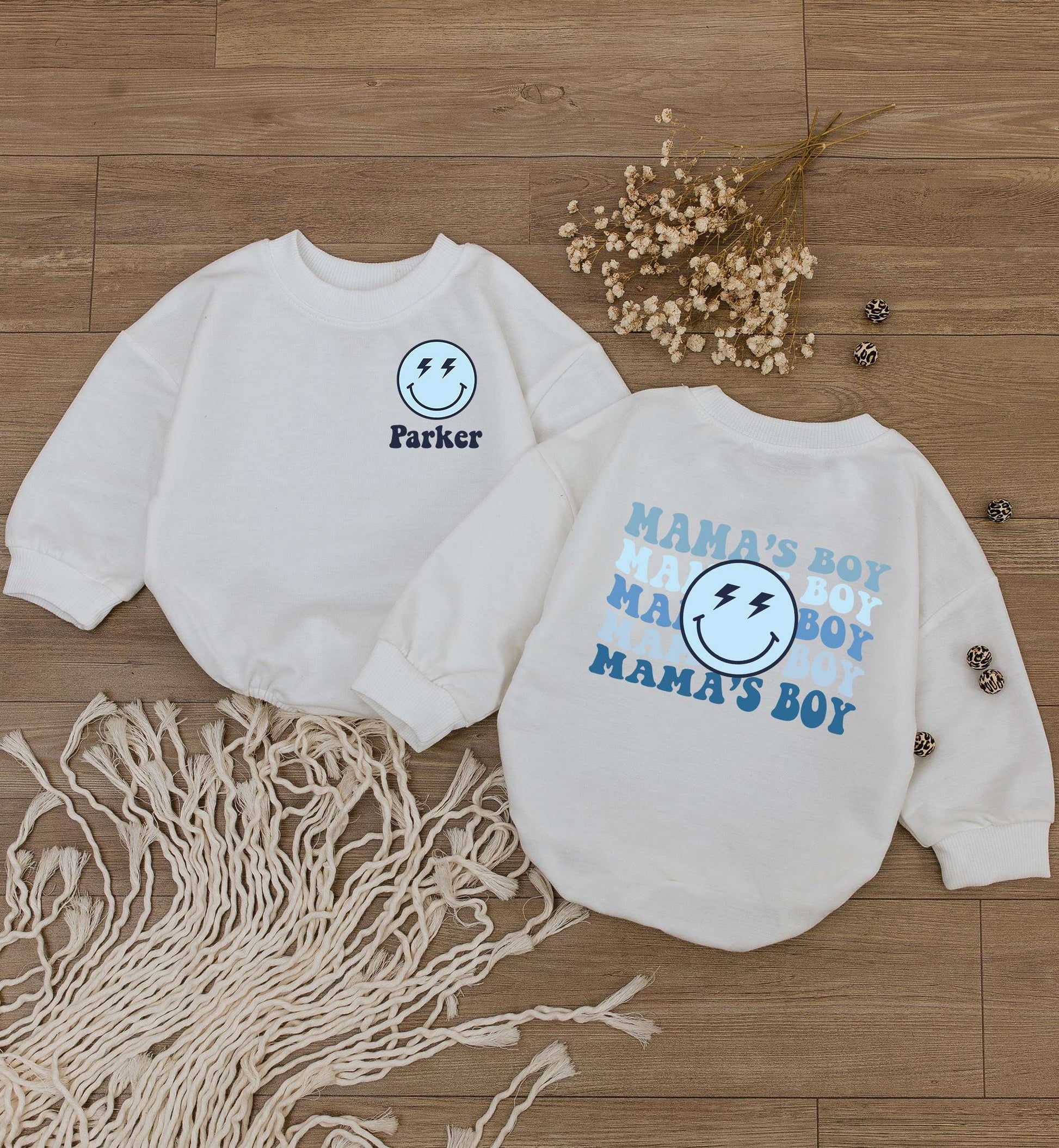 Mama's Boy Bubble Romper - Gender Neutral Newborn & Baby Outfit