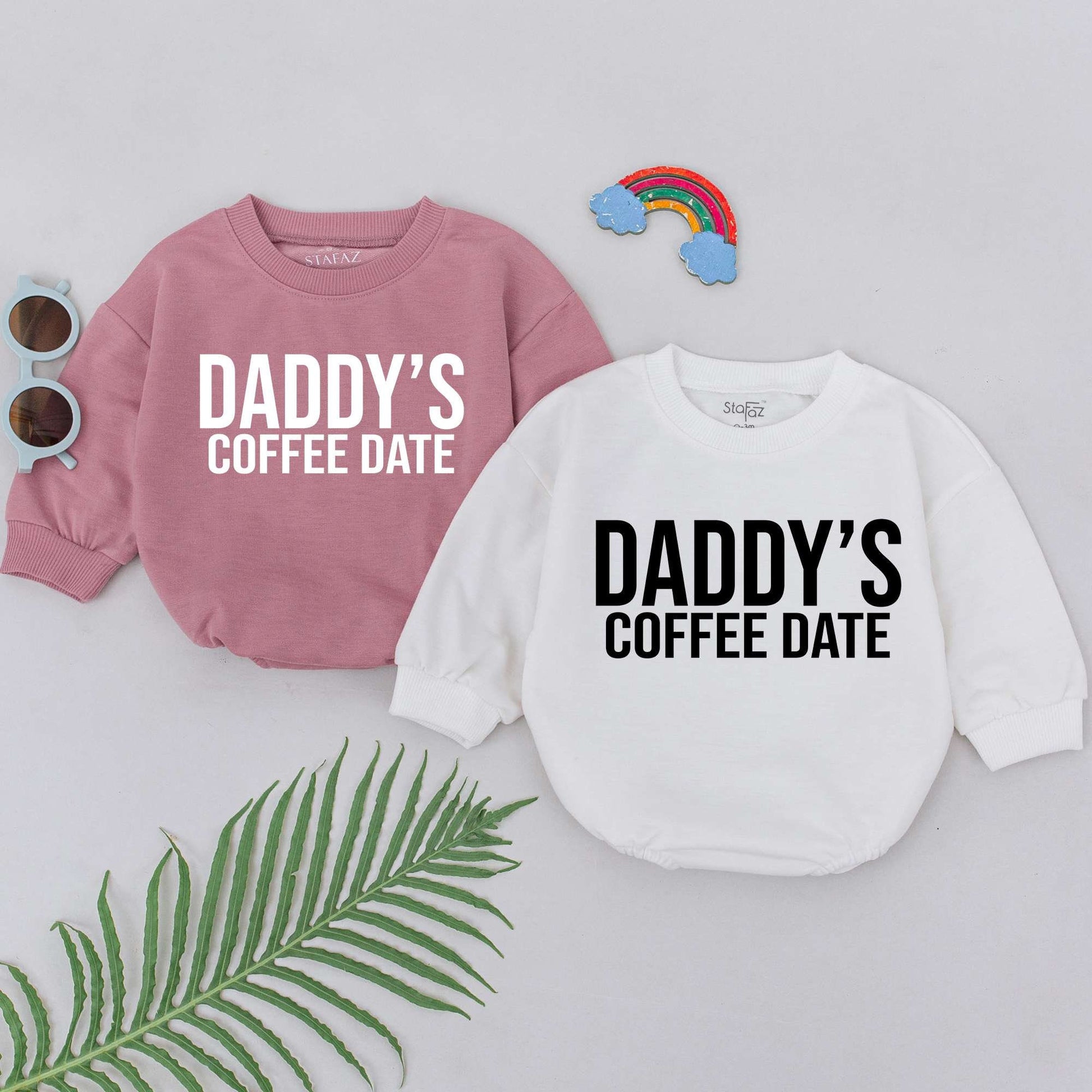 Daddy-Daughter Romper Set: Perfect Gift for Baby Girls & New Dads