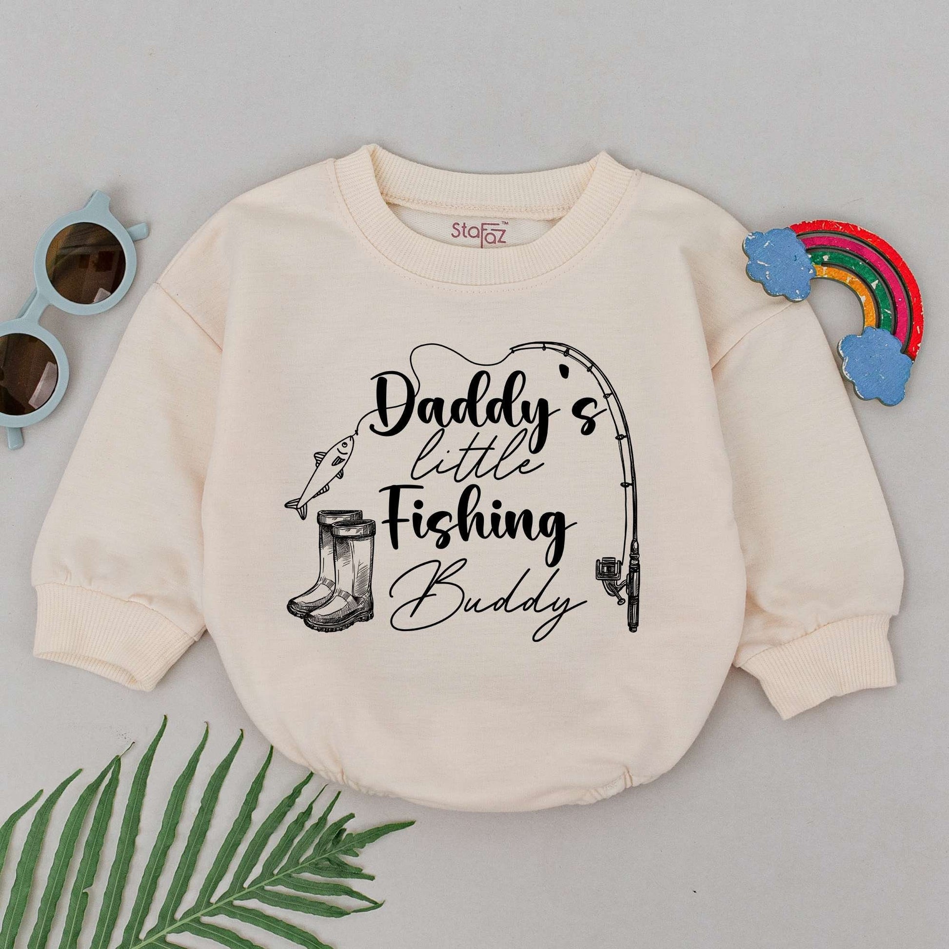 Fishing Partner Baby Romper, Cute Daddy's Girl Bodysuit, Gift Ideas