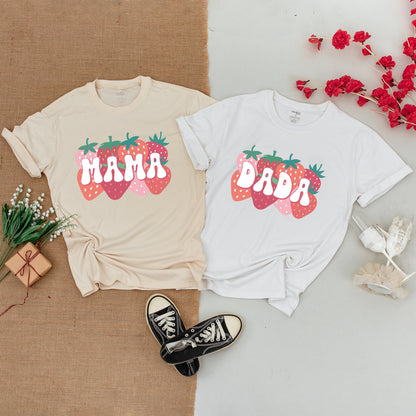 Berry Sweet Birthday Matching Outfits: Family Shirts & Baby Bodysuit