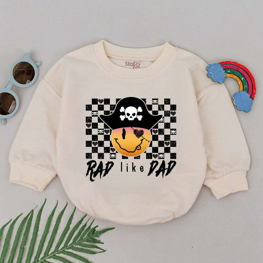Dad and Baby Matching Romper Set: Perfect Gift for Father's Day