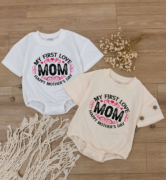 My First Mother's Day Baby Outfit: Cute Romper & Bodysuit Gift