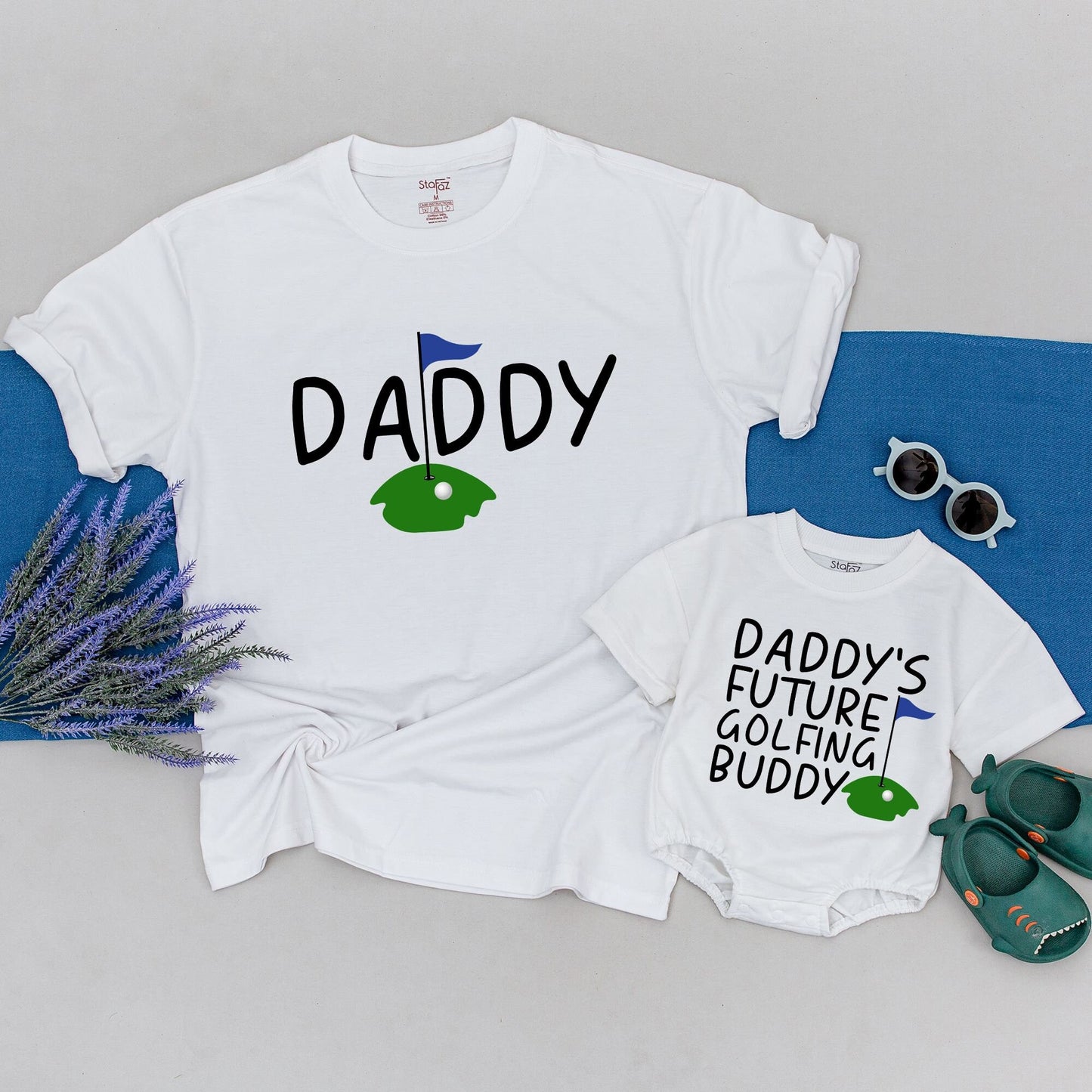 Golf Themed Shirts for Birthdays: Mommy & Me, Family Matching