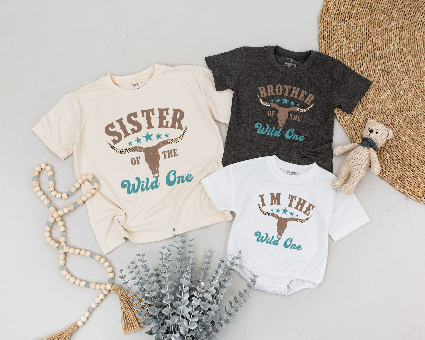 Wild West 1st Birthday Shirt: Cowboy Family Matching Rodeo Tee