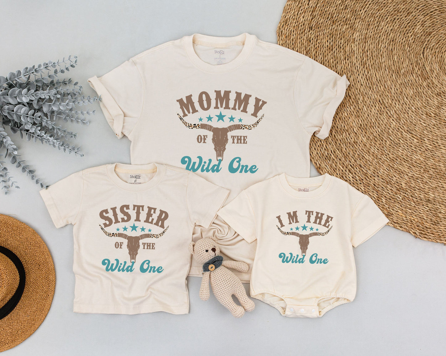 Wild West 1st Birthday Shirt: Cowboy Family Matching Rodeo Tee
