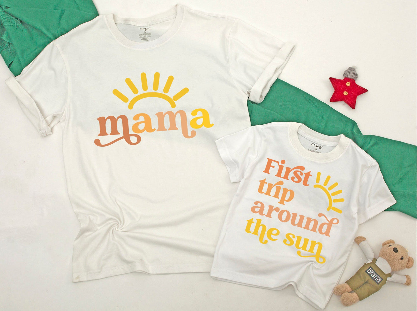 Boho Sunshine 1st Birthday Outfit - Matching Family & Mommy Me Shirt