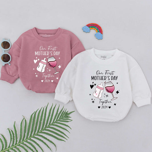 Matching Mom Baby Outfits for First Mother's Day - Gift for New Moms